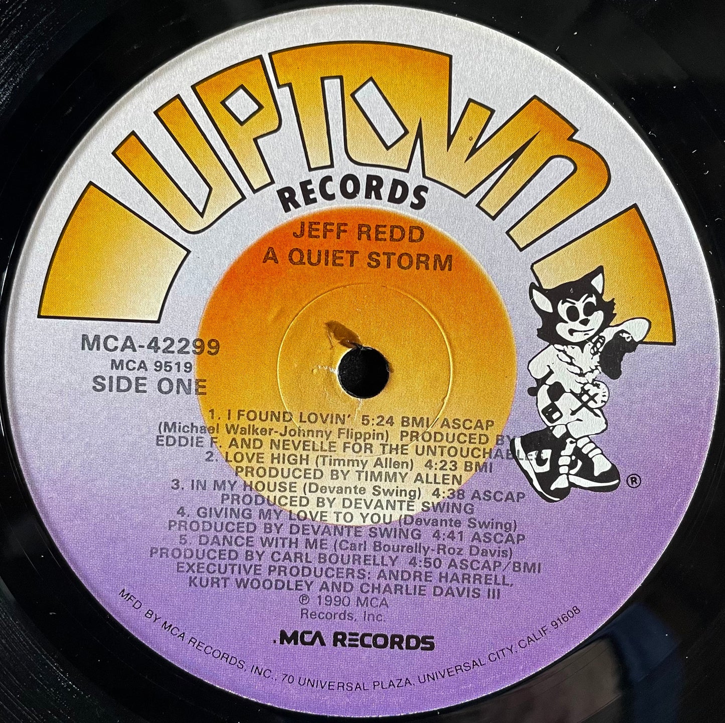 Jeff Redd – A Quiet Storm - USED Vinyl LP