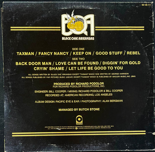 Black Oak Arkansas – Ain't Life Grand - USED Vinyl LP