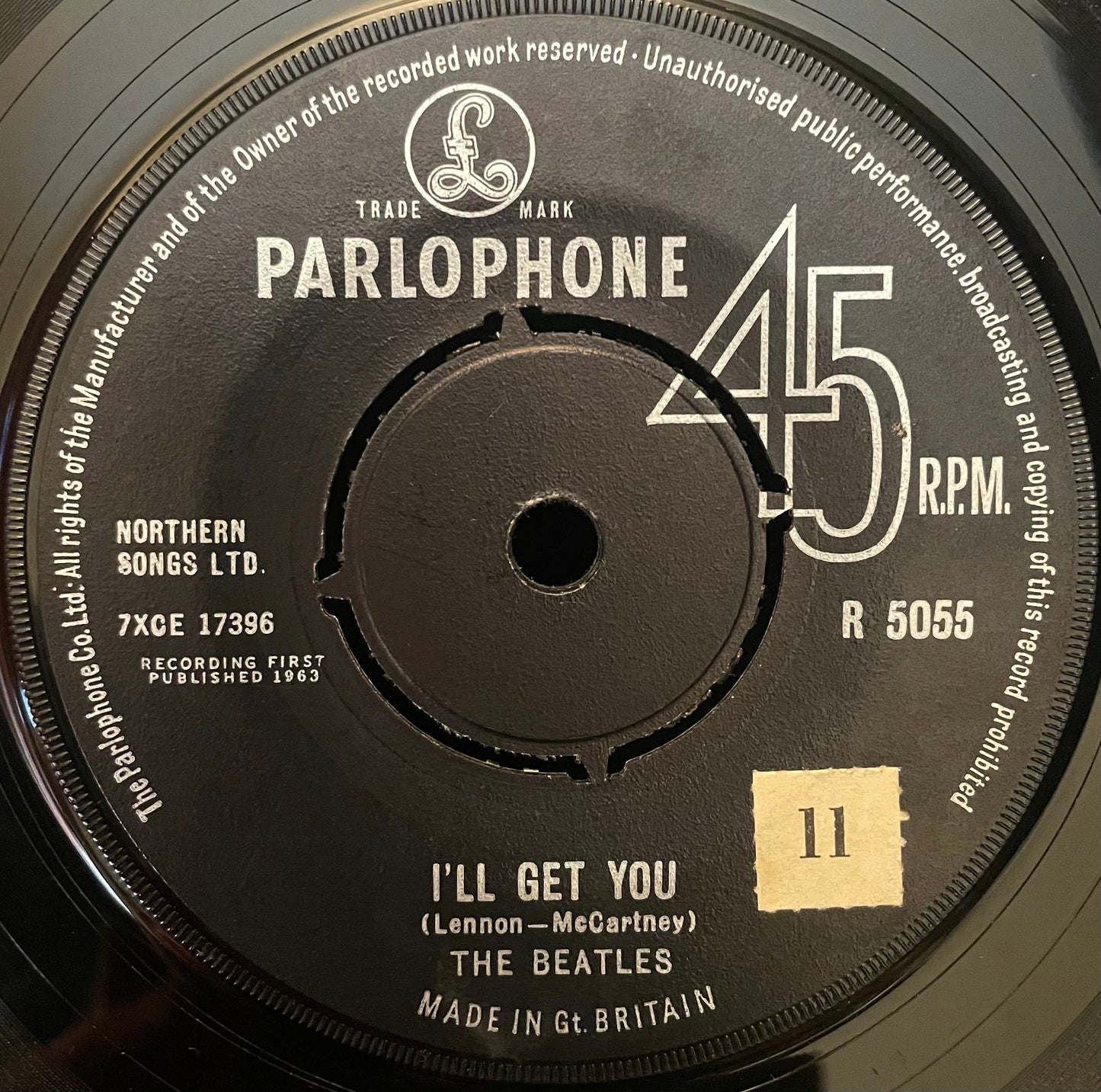 The Beatles – She Loves You - USED Vinyl 7" Single