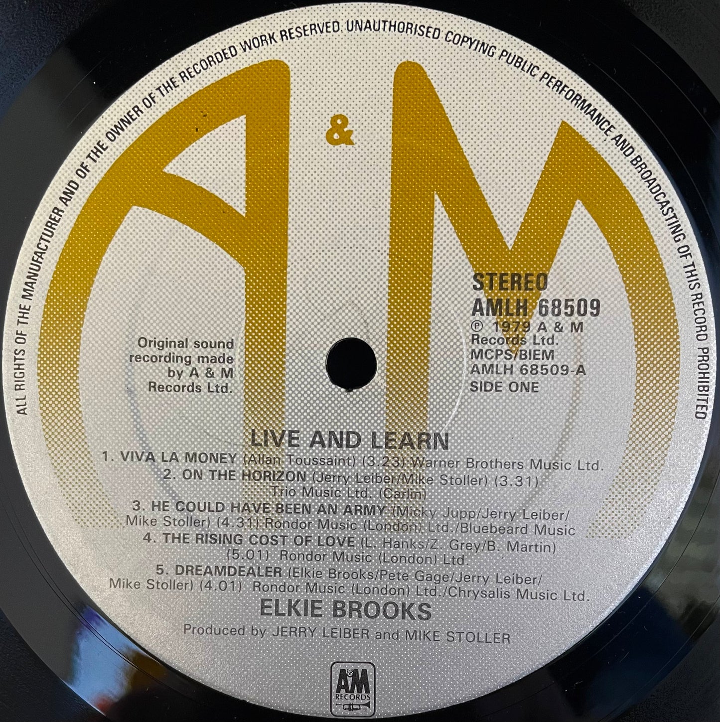 Elkie Brooks – Live And Learn - USED Vinyl LP