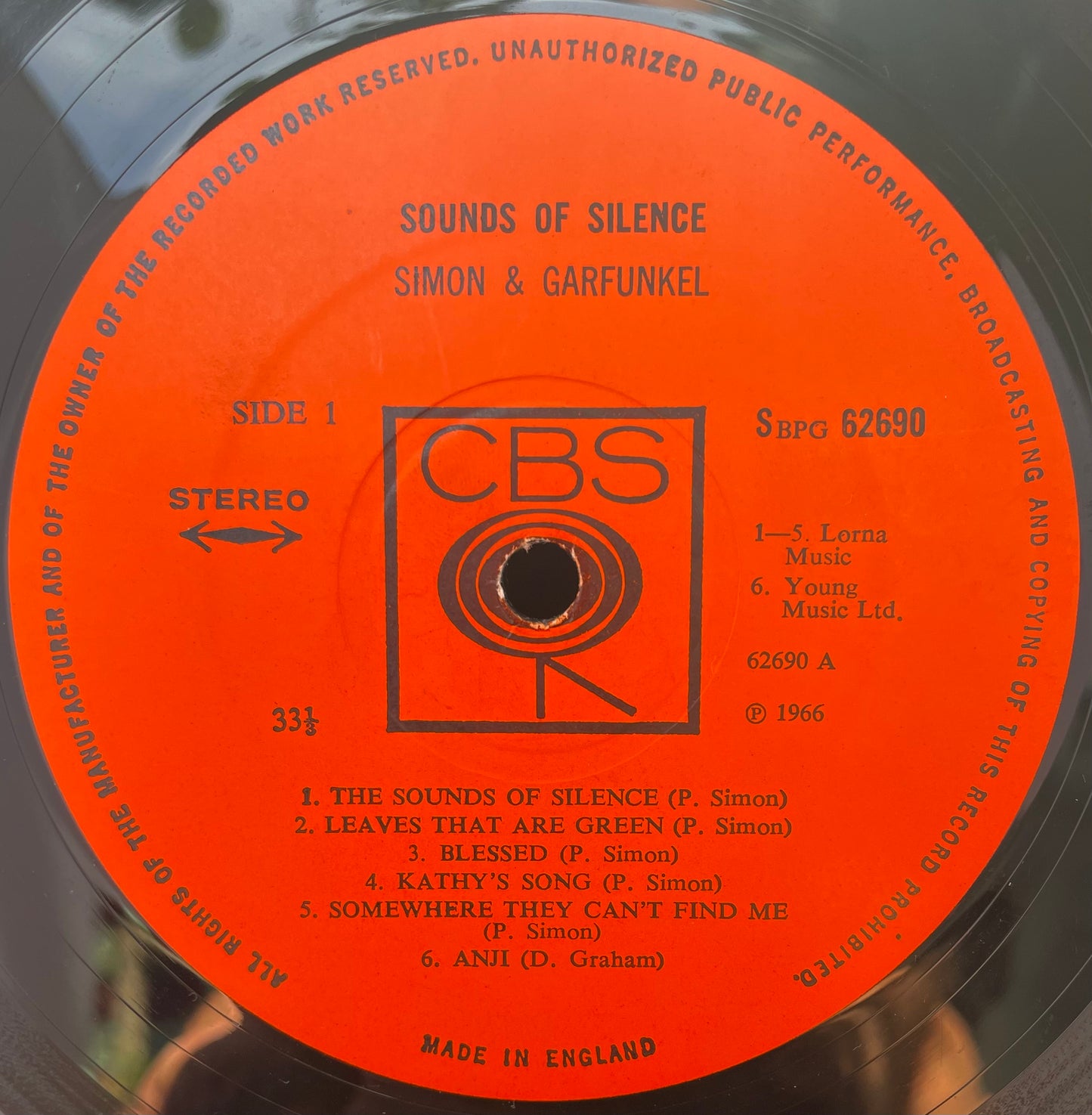 Simon & Garfunkel – Sounds Of Silence - USED Vinyl LP