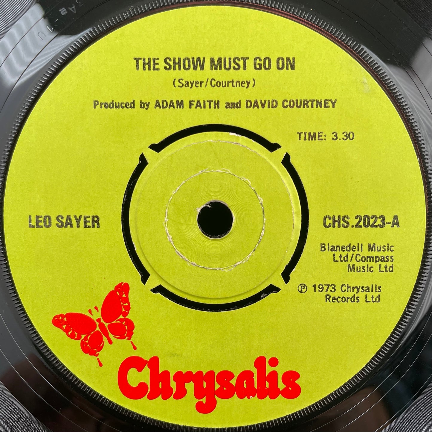 Leo Sayer – The Show Must Go On – USED Vinyl 7" Single