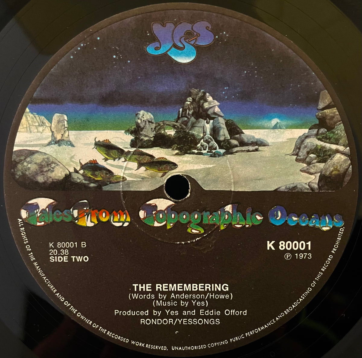 Yes – Tales From Topographic Oceans - USED Vinyl 12" 2LP