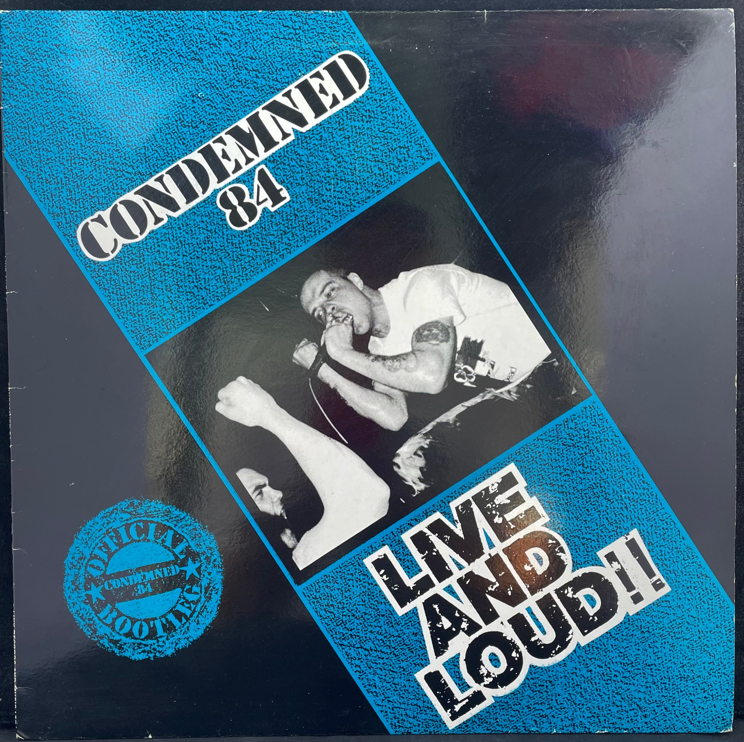 Condemned 84 Live And Loud! LP レコード Condemned 84 – Live And Loud!! - USED Vinyl LP – Vinyl Nirvana Ltd