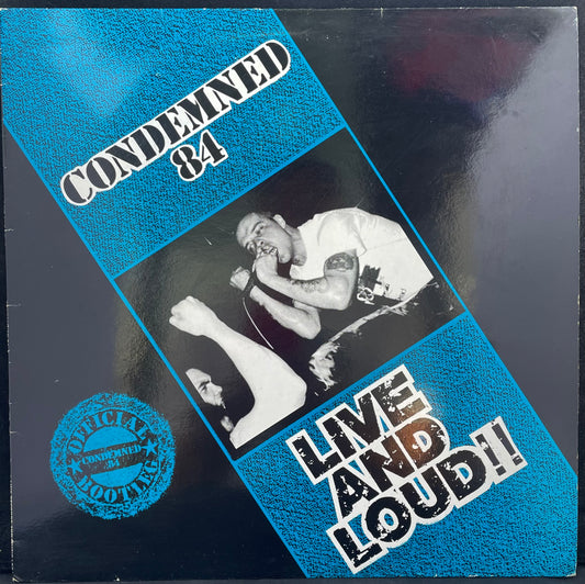 Condemned 84 – Live And Loud!! - USED Vinyl LP