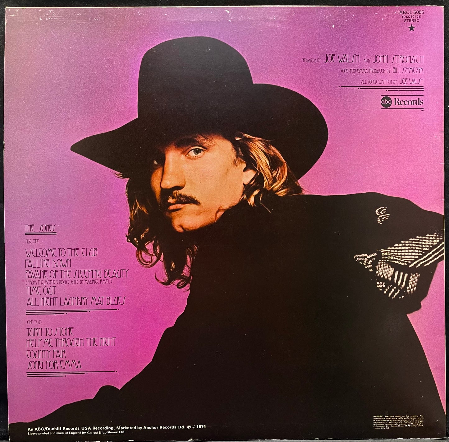 Joe Walsh – So What - USED Vinyl LP