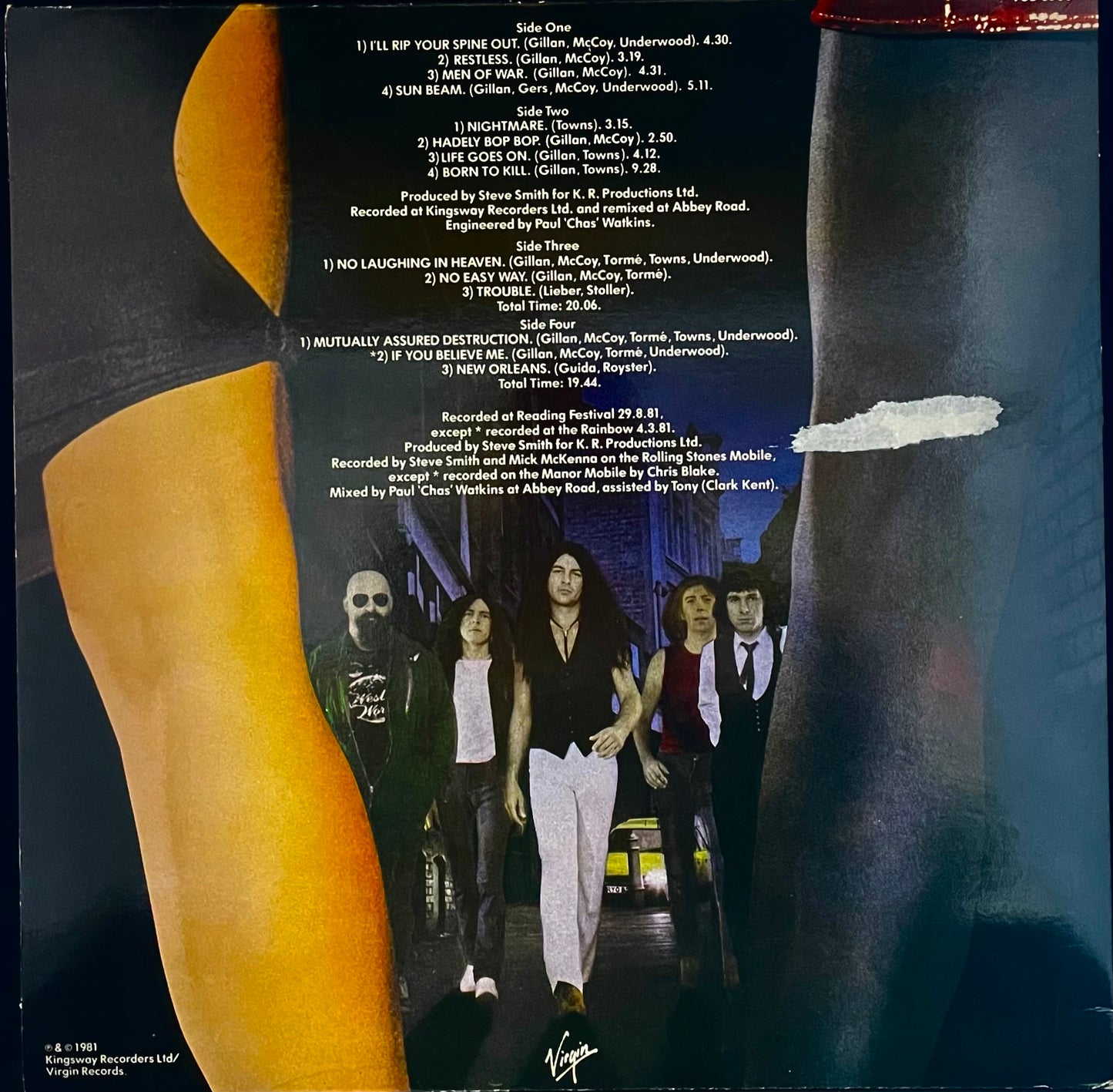 Gillan – Double Trouble - USED Vinyl 2LP