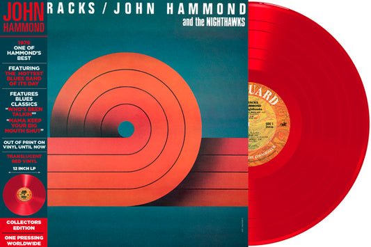 PRESALE - JOHN HAMMOND AND THE NIGHTHAWKS - HOT TRACKS - Vinyl LP RED