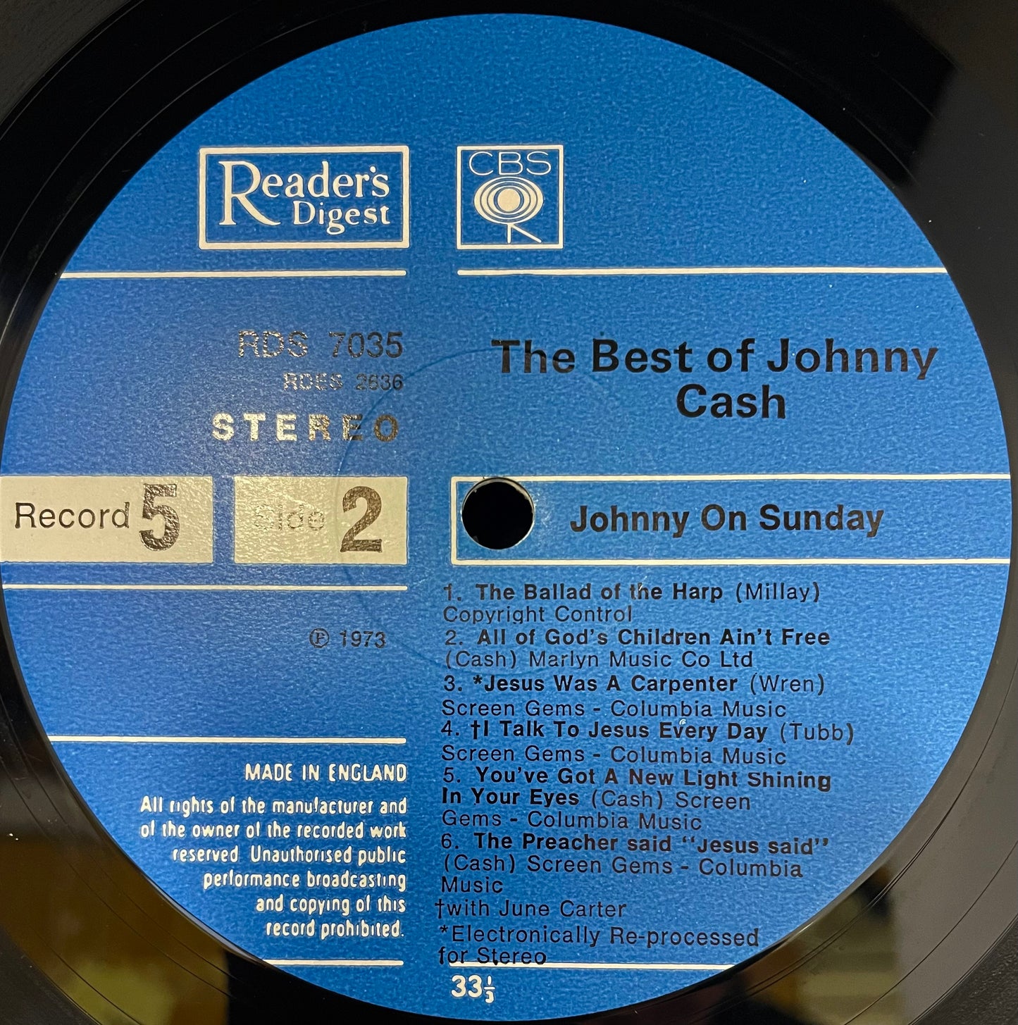 Johnny Cash – The Best Of Johnny Cash - USED Vinyl 6LP Box Set