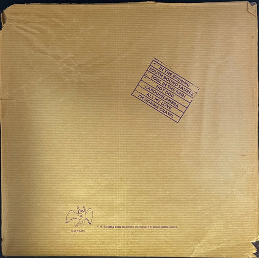 Led Zeppelin – In Through The Out Door - USED Vinyl LP