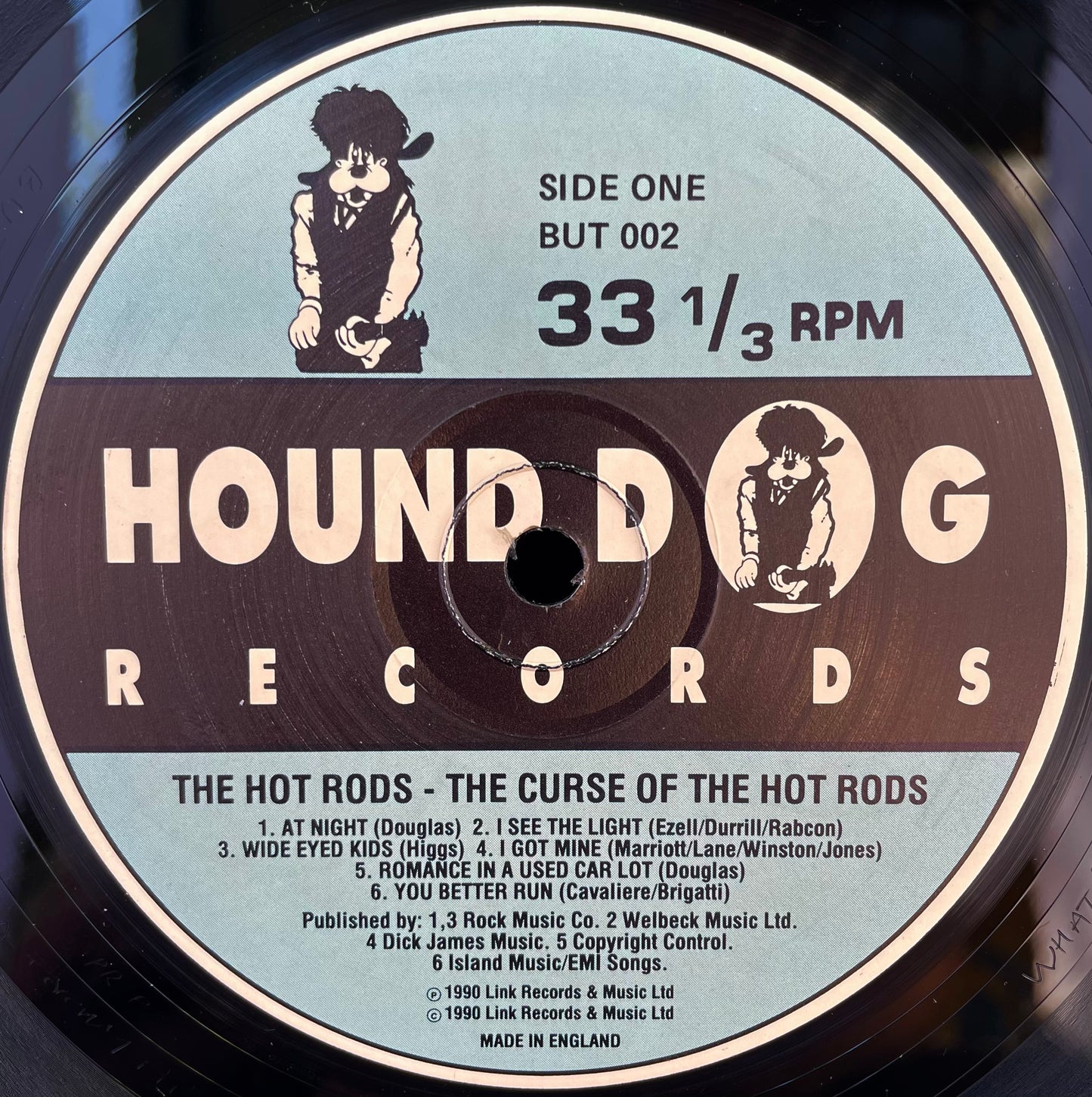 The Hot Rods – The Curse Of The Hot Rods - USED Vinyl LP