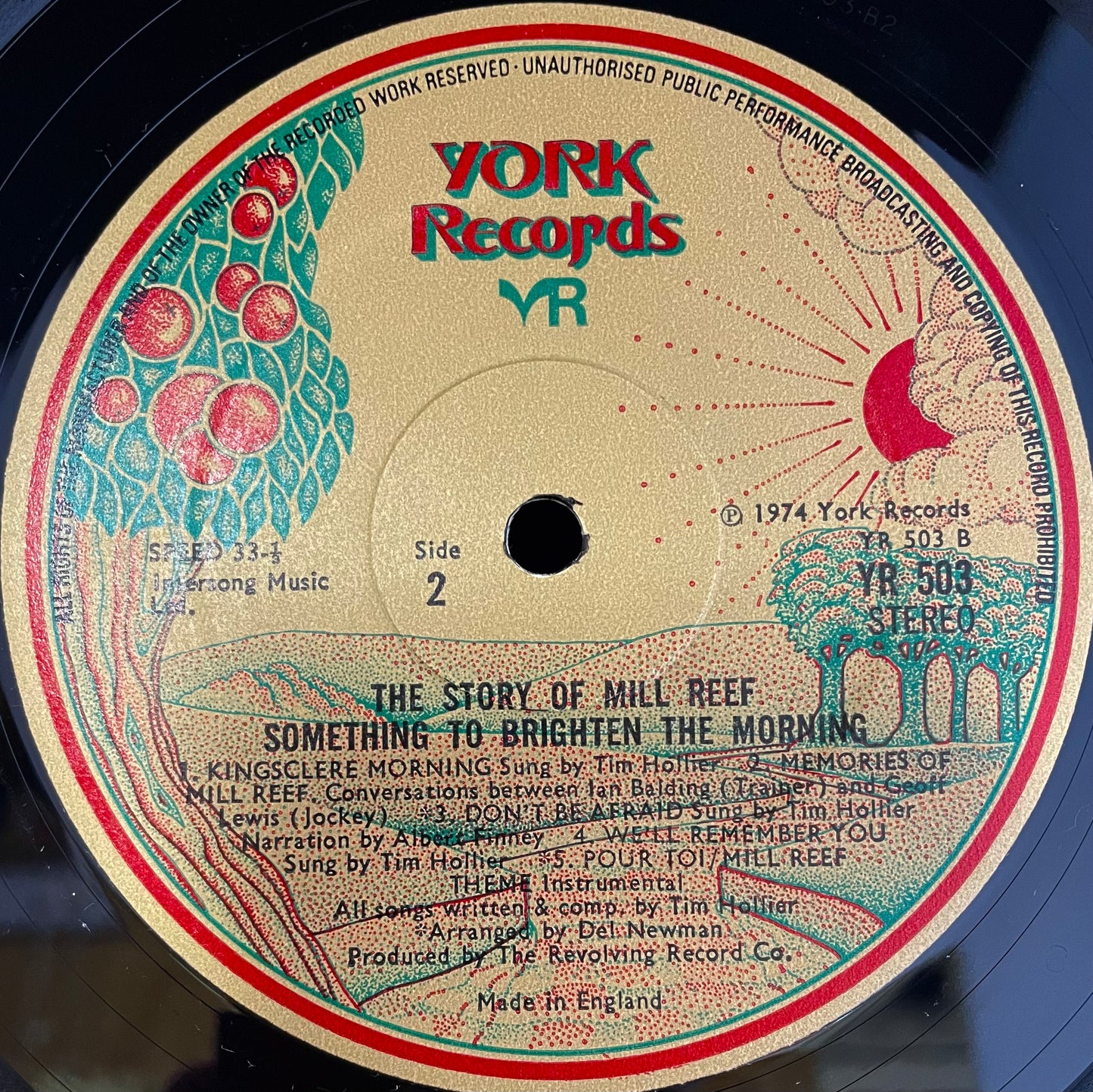 Various – The Story Of Mill Reef- Something To Brighten The Morning - USED Vinyl LP