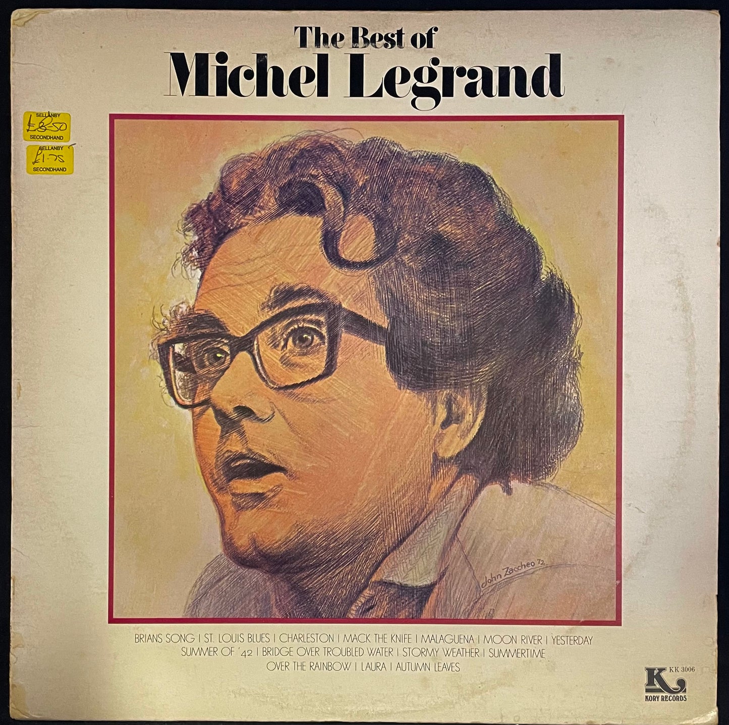Michel Legrand – The Best Of Michel Legrand - USED Vinyl LP