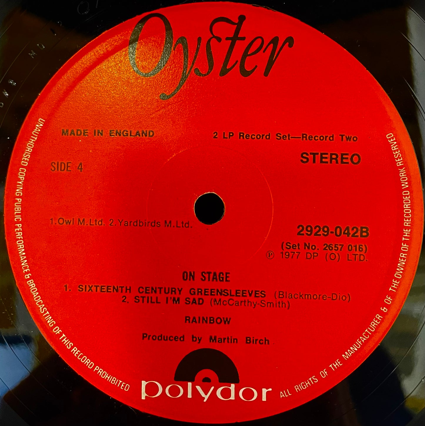 Rainbow – On Stage - USED Vinyl 2LP