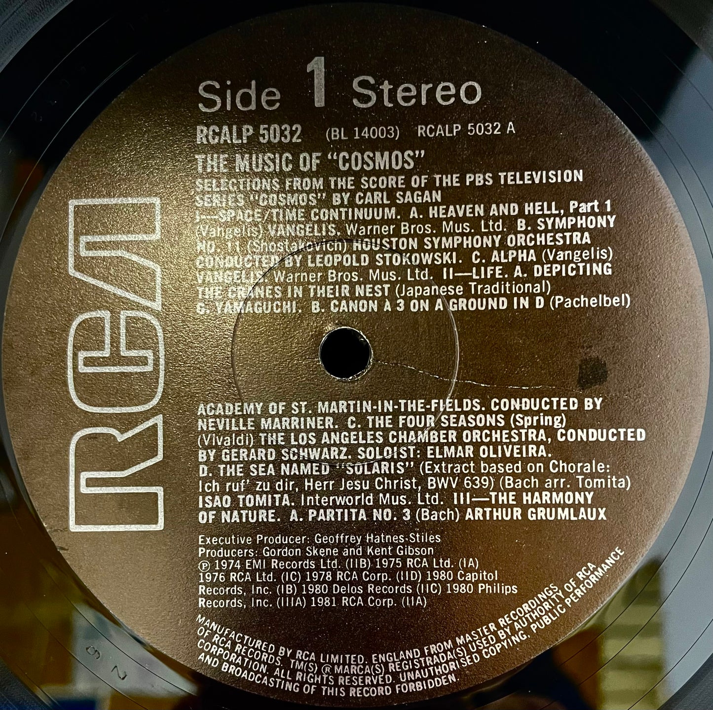 Various – The Music Of Cosmos - USED Vinyl LP