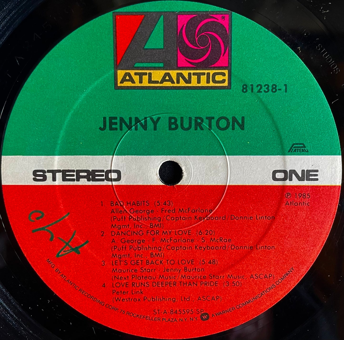 Jenny Burton – Jenny Burton - USED Vinyl LP