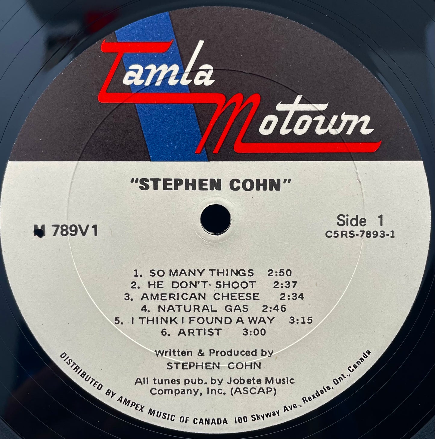 Stephen Cohn – Stephen Cohn – USED Vinyl LP