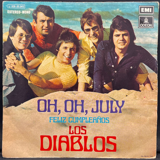 Los Diablos – Oh, Oh, July – USED Vinyl 7" Single