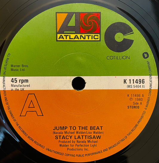 Stacy Lattisaw – Jump To The Beat - USED Vinyl 7" Single