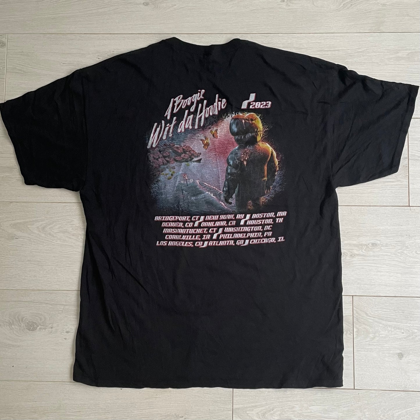 A Boogie Wit Da Hoodie - Concert Tee - Vintage T-Shirt (XL)