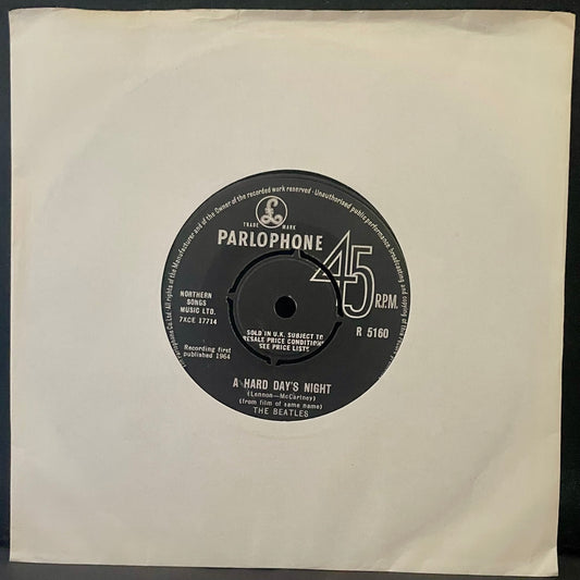 The Beatles – A Hard Day's Night - USED Vinyl 7" Single