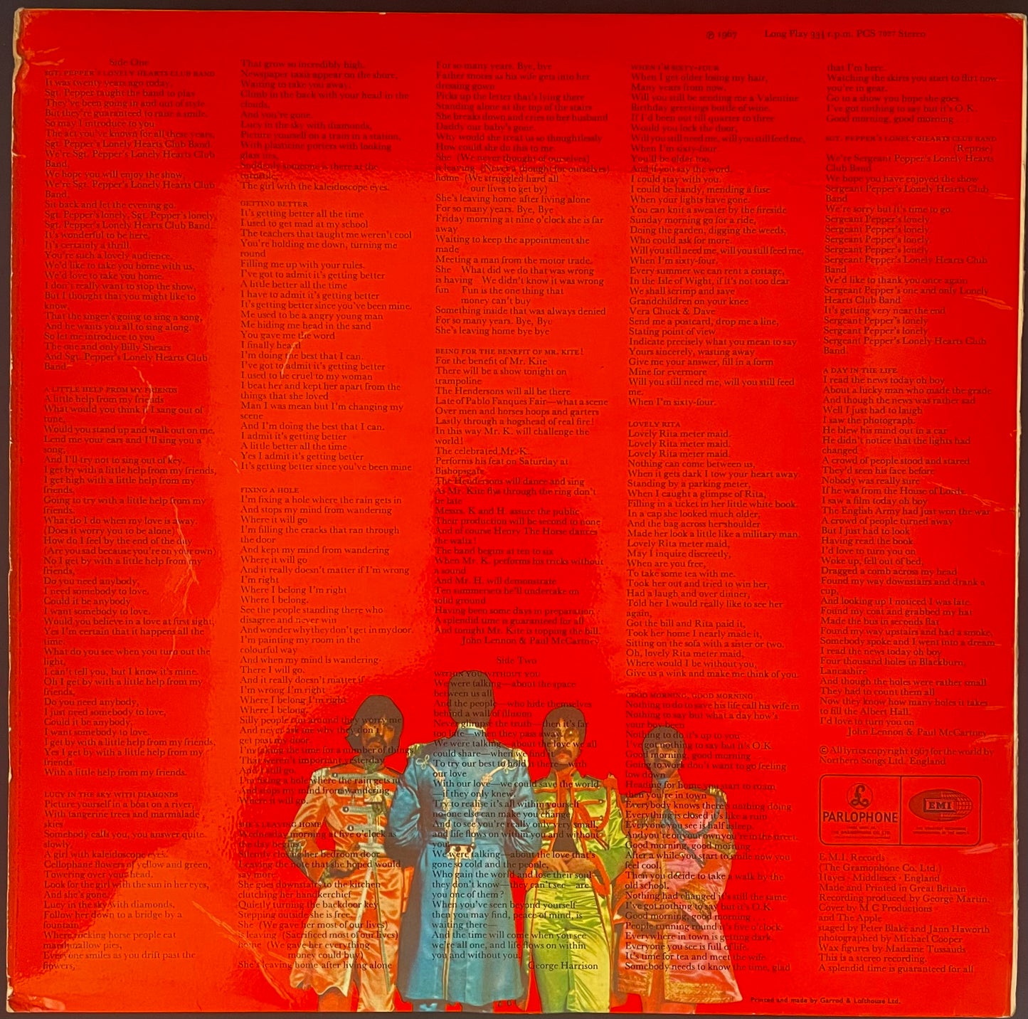 The Beatles – Sgt. Pepper's Lonely Hearts Club Band - Singapore Press - Stereo - USED Vinyl LP