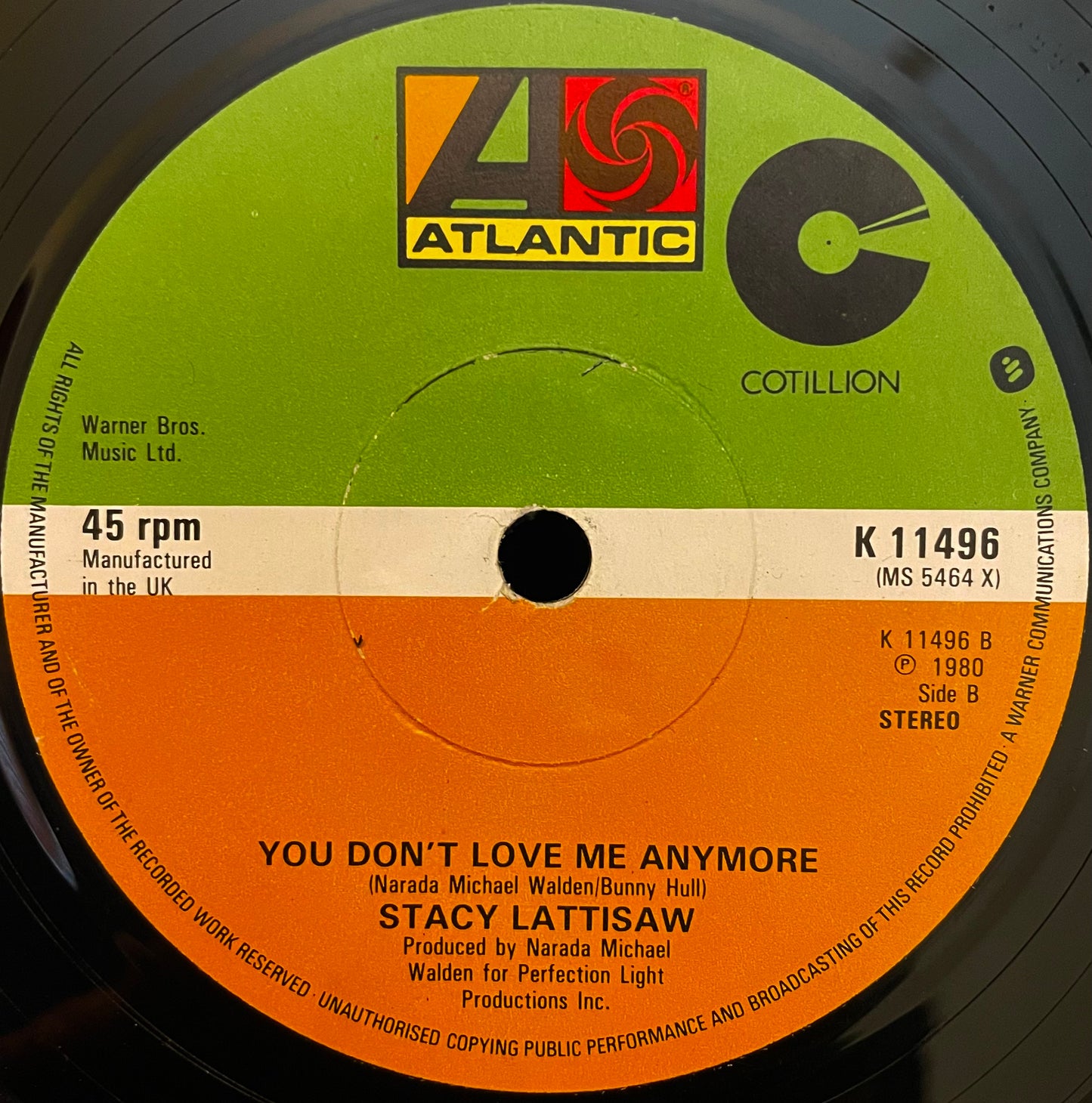 Stacy Lattisaw – Jump To The Beat - USED Vinyl 7" Single