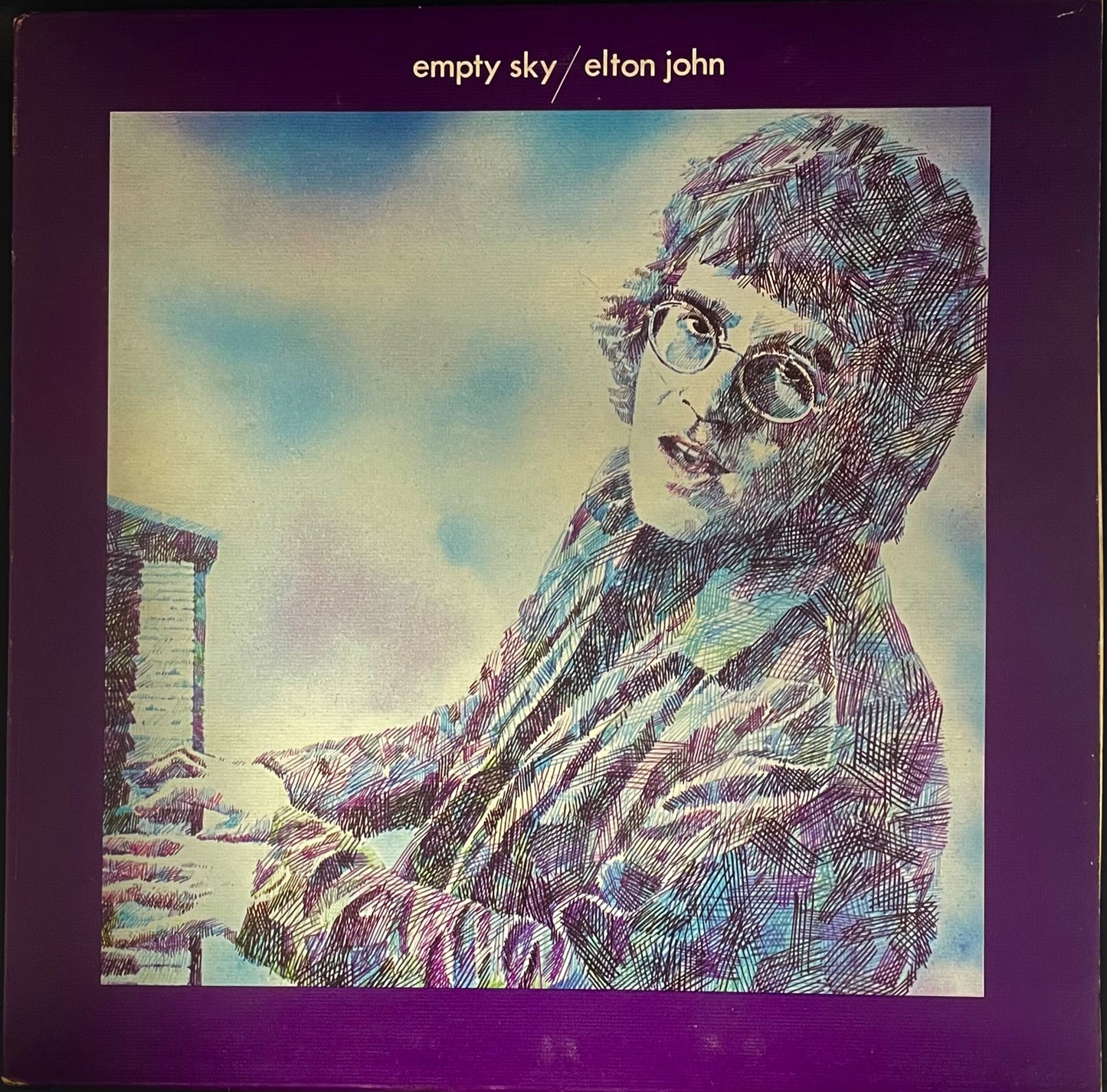 Elton John – Empty Sky - USED Vinyl LP - Purple Translucent