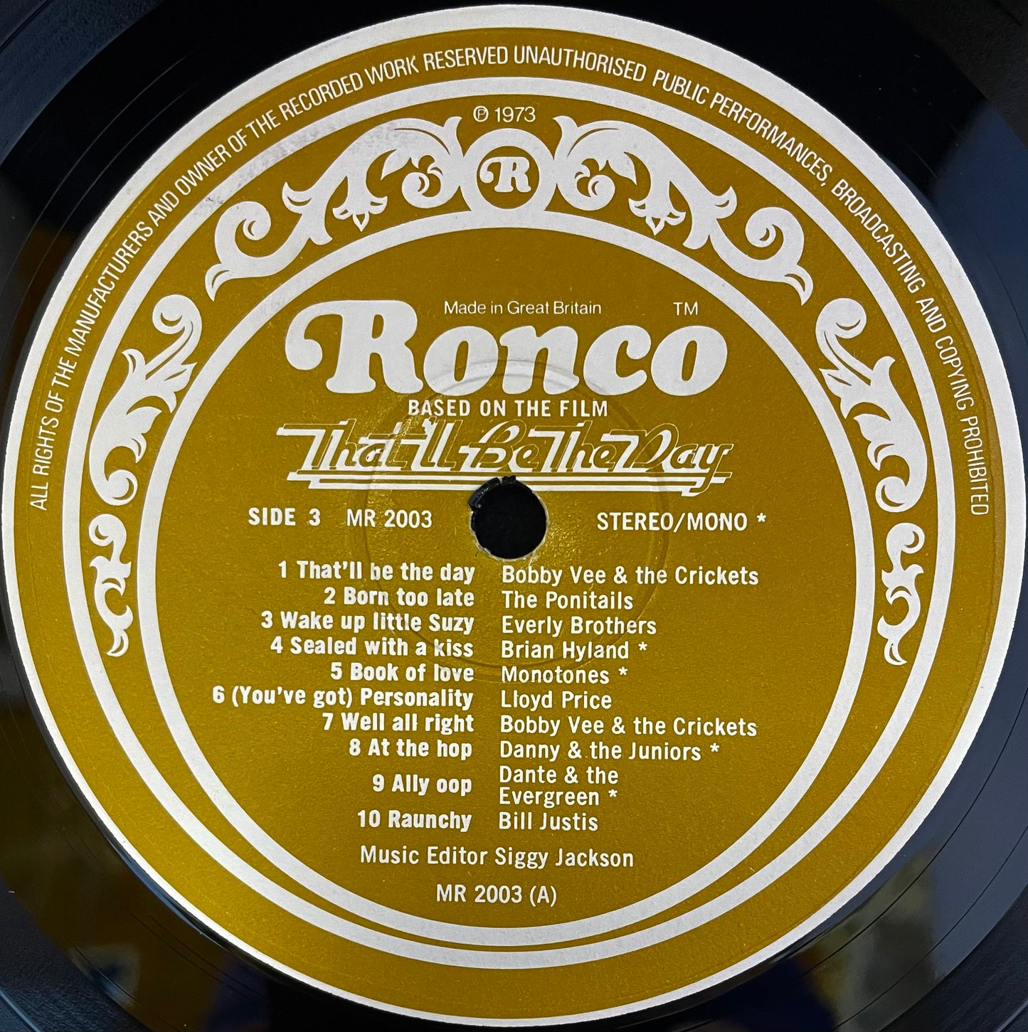 Various – That'll Be The Day - USED Vinyl 2LP