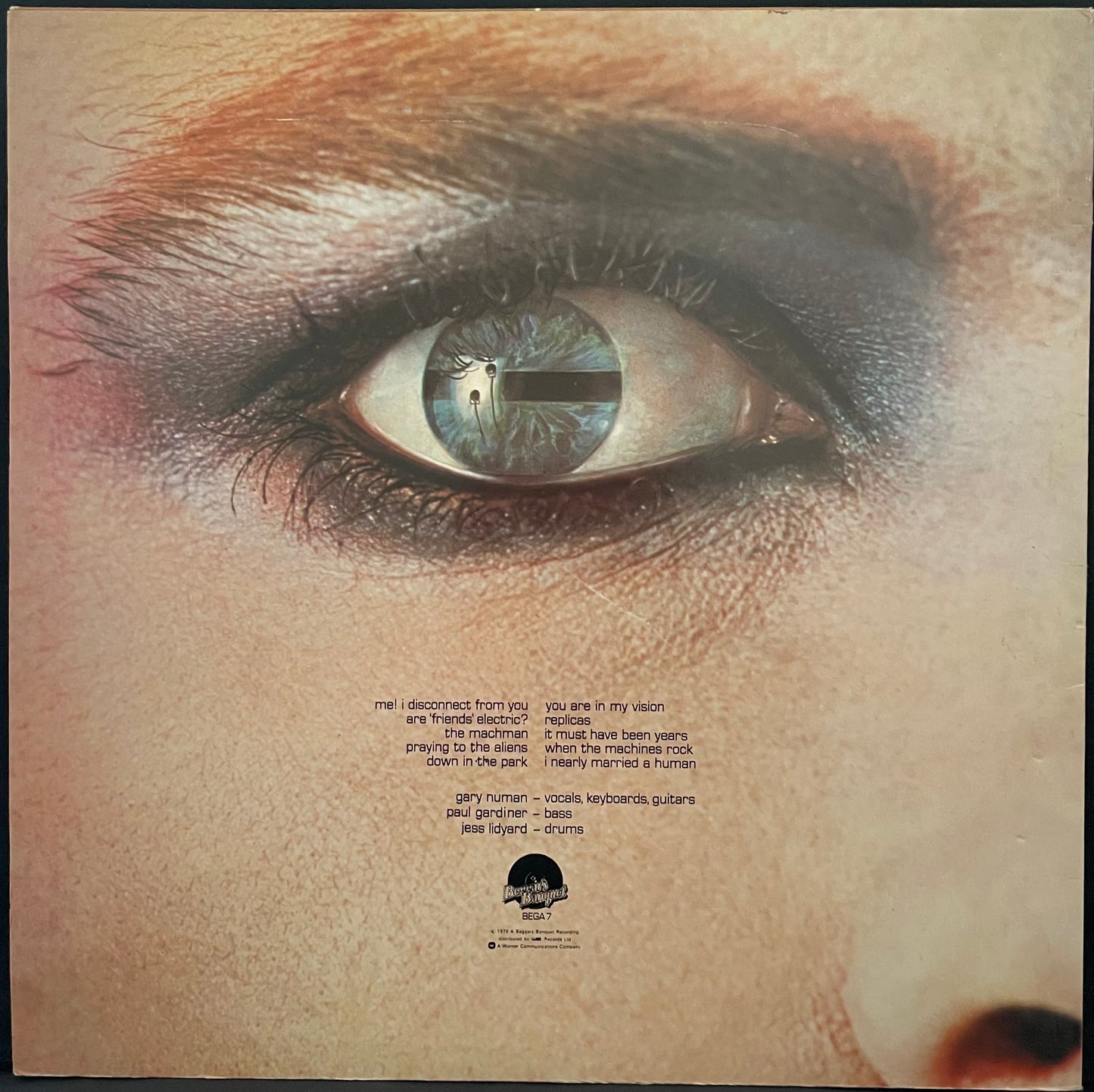 Tubeway Army – Replicas - USED Vinyl LP
