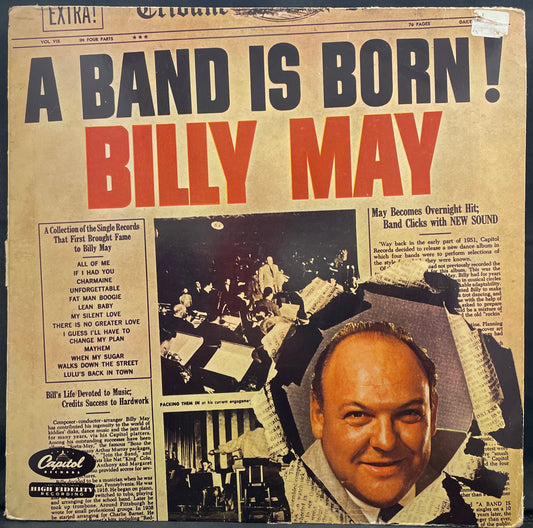 Billy May – A Band Is Born – USED Vinyl LP - MONO