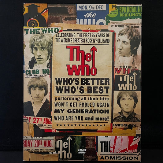 The Who ‎– Then And Now - USED DVD