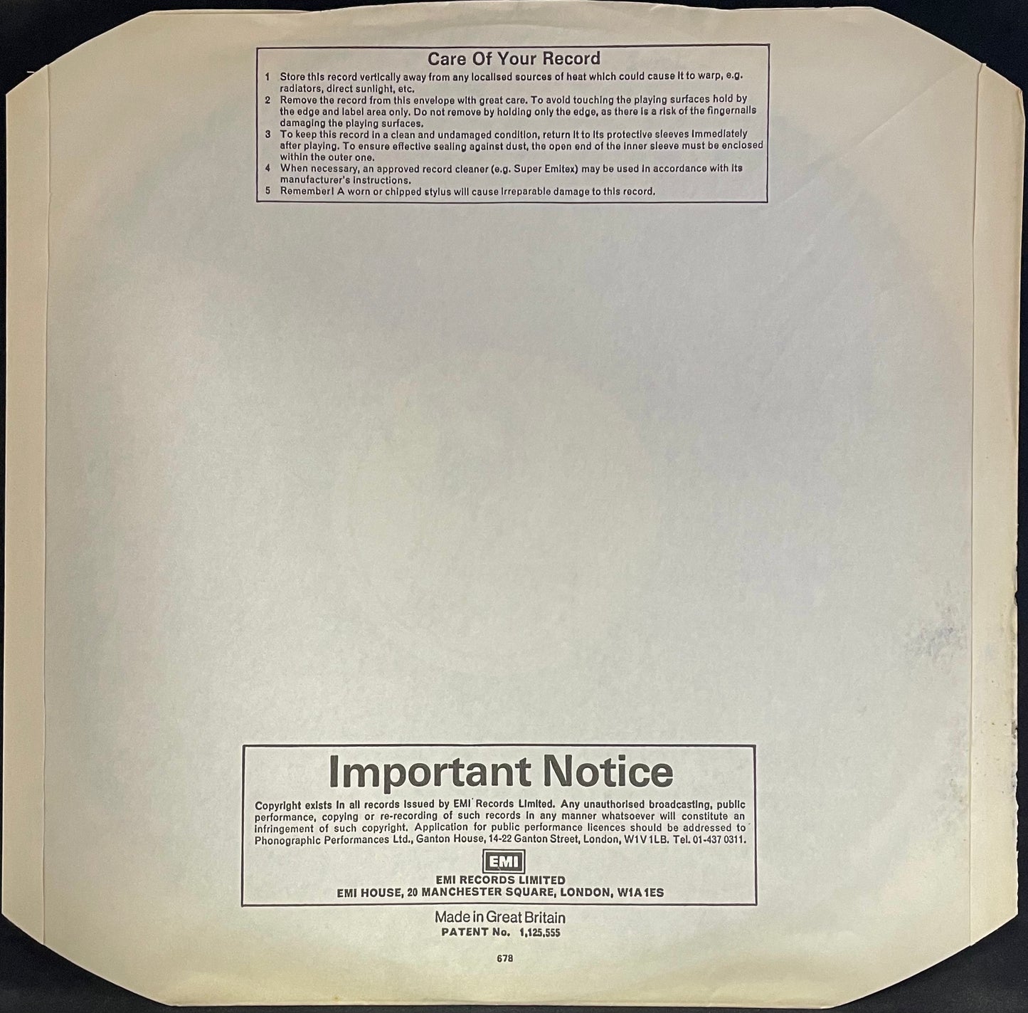 Pink Floyd – Atom Heart Mother - USED Vinyl LP