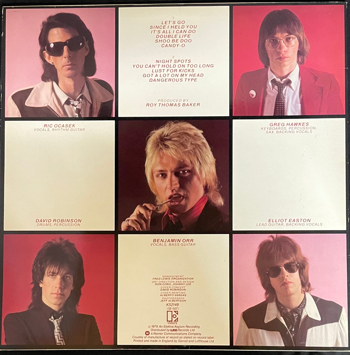 The Cars – Candy-O - USED Vinyl LP