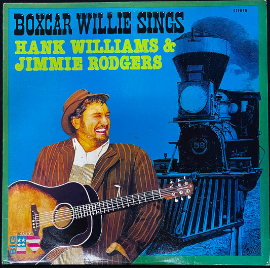 Boxcar Willie – Boxcar Willie Sings Hank Williams & Jimmie Rodgers - USED Vinyl LP