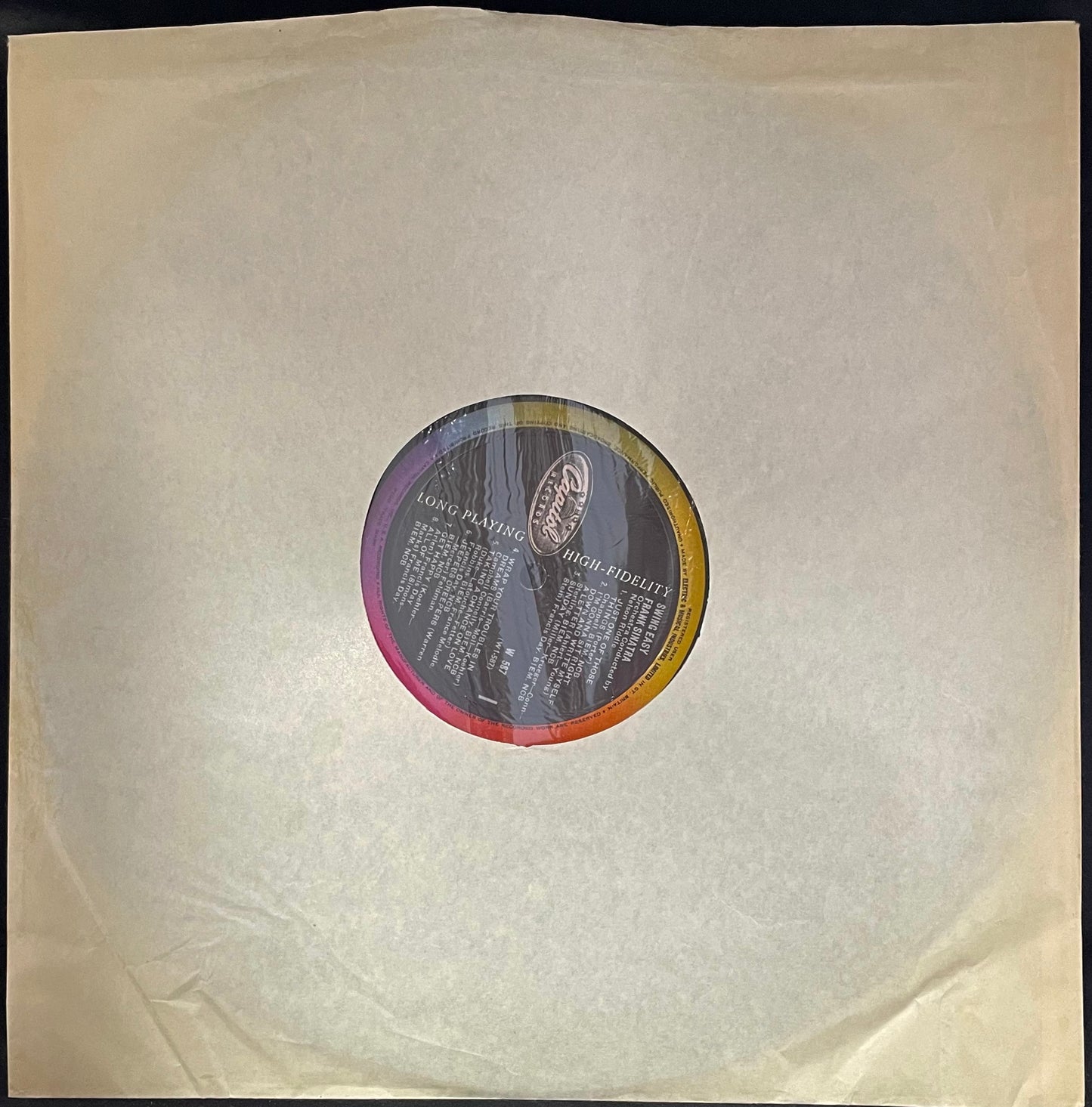 Frank Sinatra – Swing Easy! And Songs For Young Lovers - USED Vinyl LP