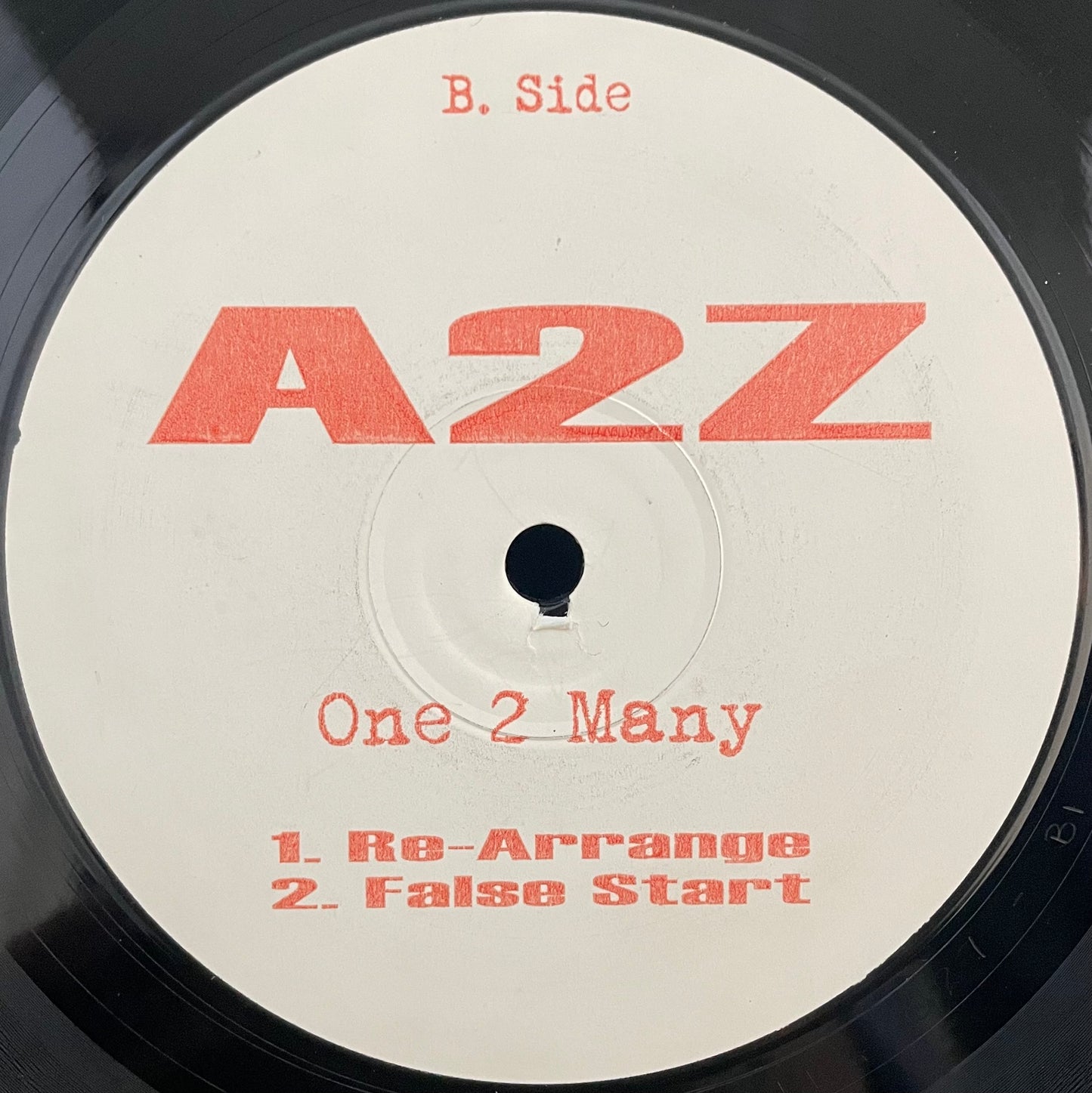 A2Z – One 2 Many – gebrauchte 12"-Vinyl-Single