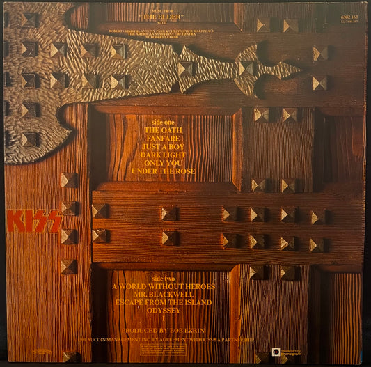 Kiss – (Music From) The Elder - USED Vinyl 2LP