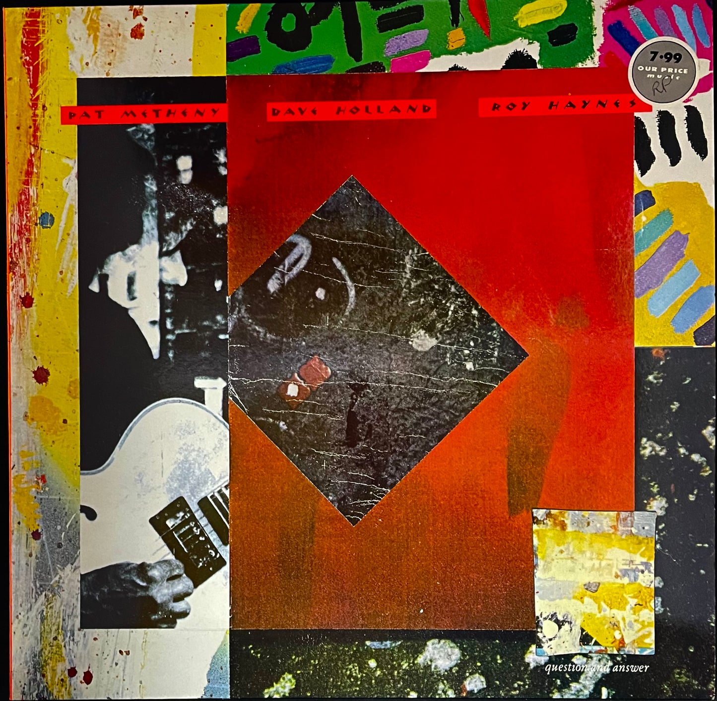 Pat Metheny w/ Dave Holland & Roy Haynes – Question And Answer - USED Vinyl LP