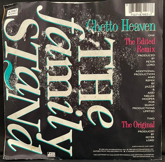 The Family Stand – Ghetto Heaven – USED Vinyl 7" Single