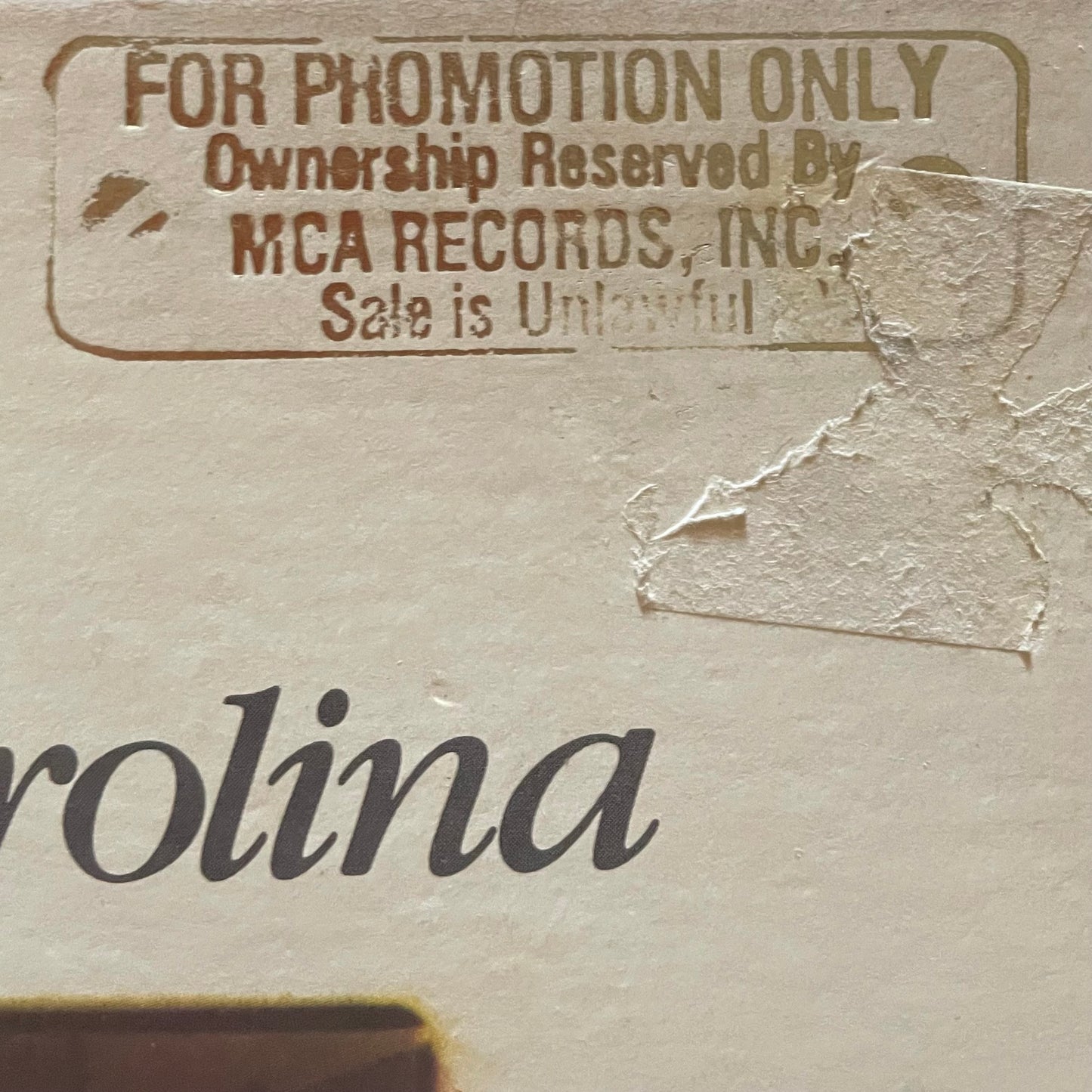 Don Williams – Cafe Carolina - USED Vinyl LP PROMO