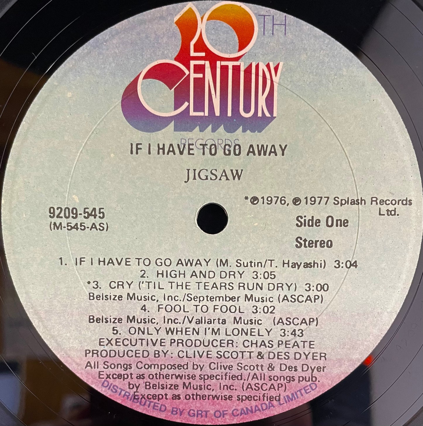 Jigsaw – Jigsaw - USED Vinyl LP