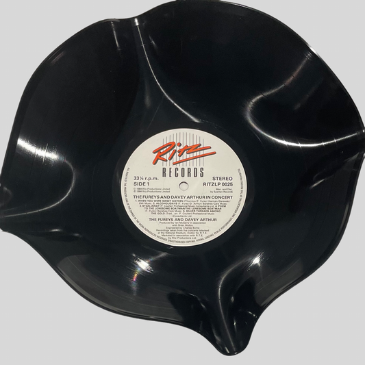 The 'Ritz’ 12" Vinyl Record Bowl