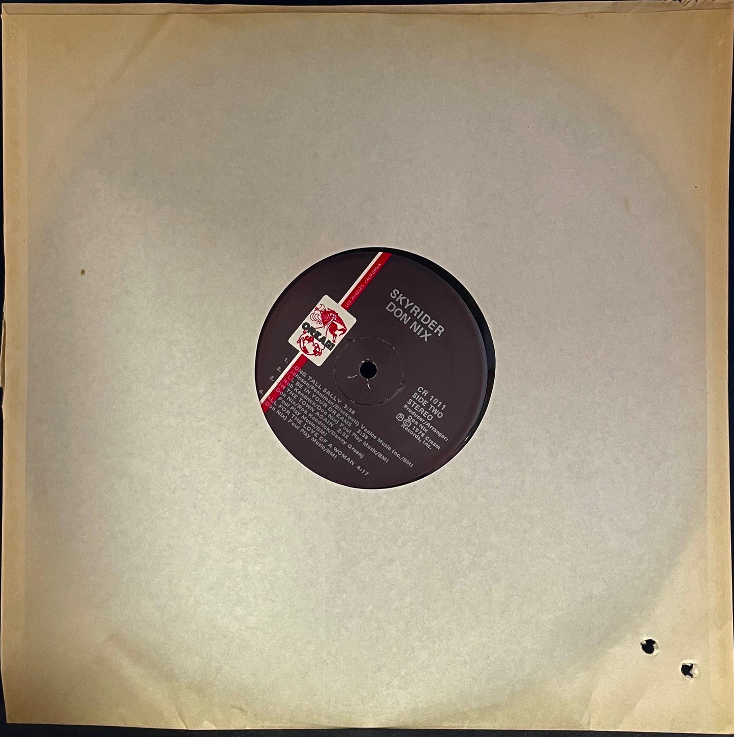 Don Nix – Skyrider - USED Vinyl LP