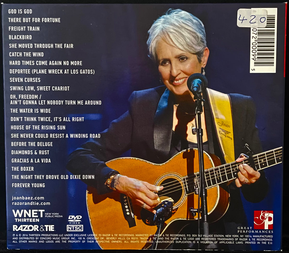 Joan Baez ‎– 75th Birthday Celebration - USED 2CD & 1DVD Set