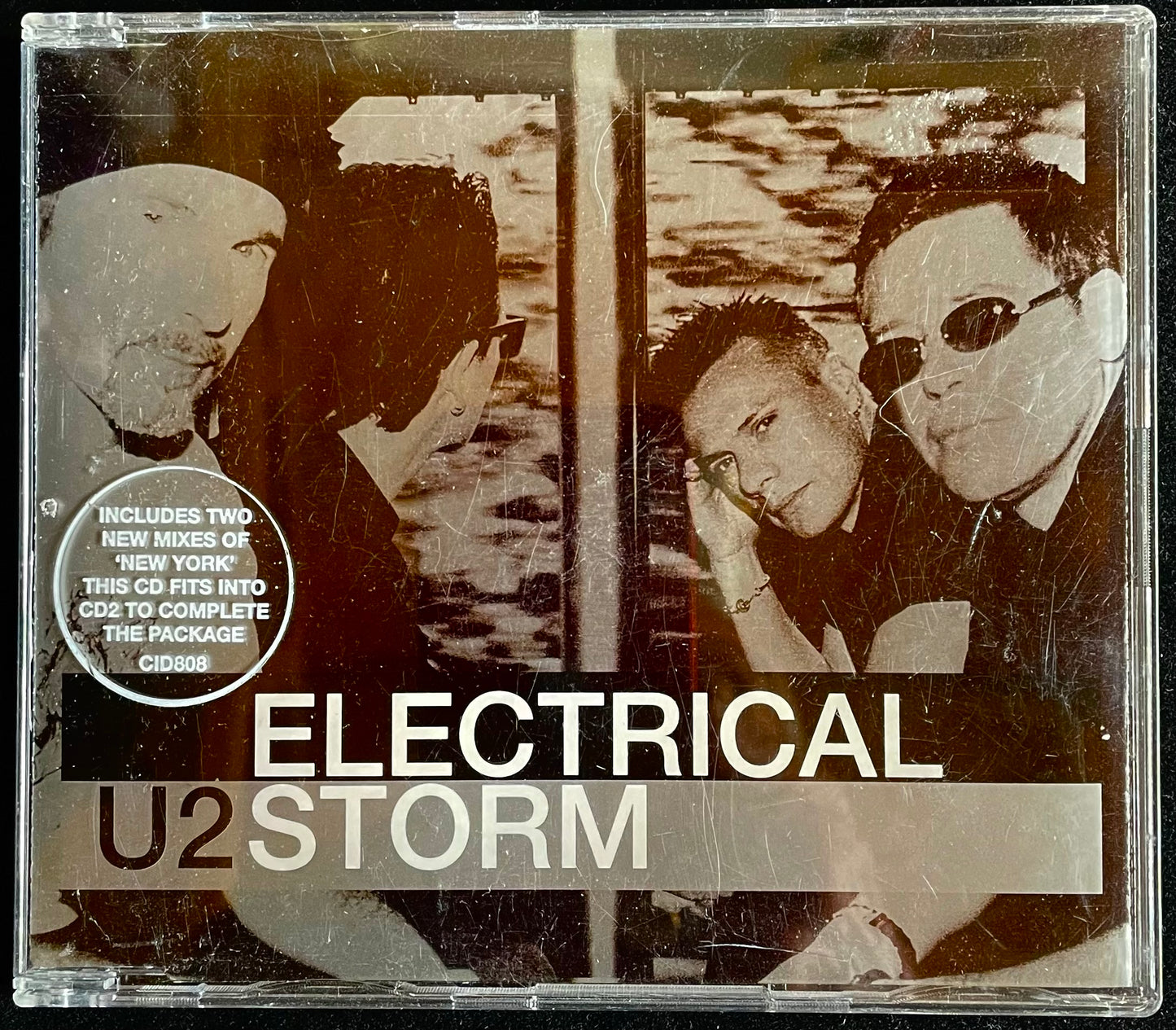 U2 – Electrical Storm - USED CD Compact Disc Single