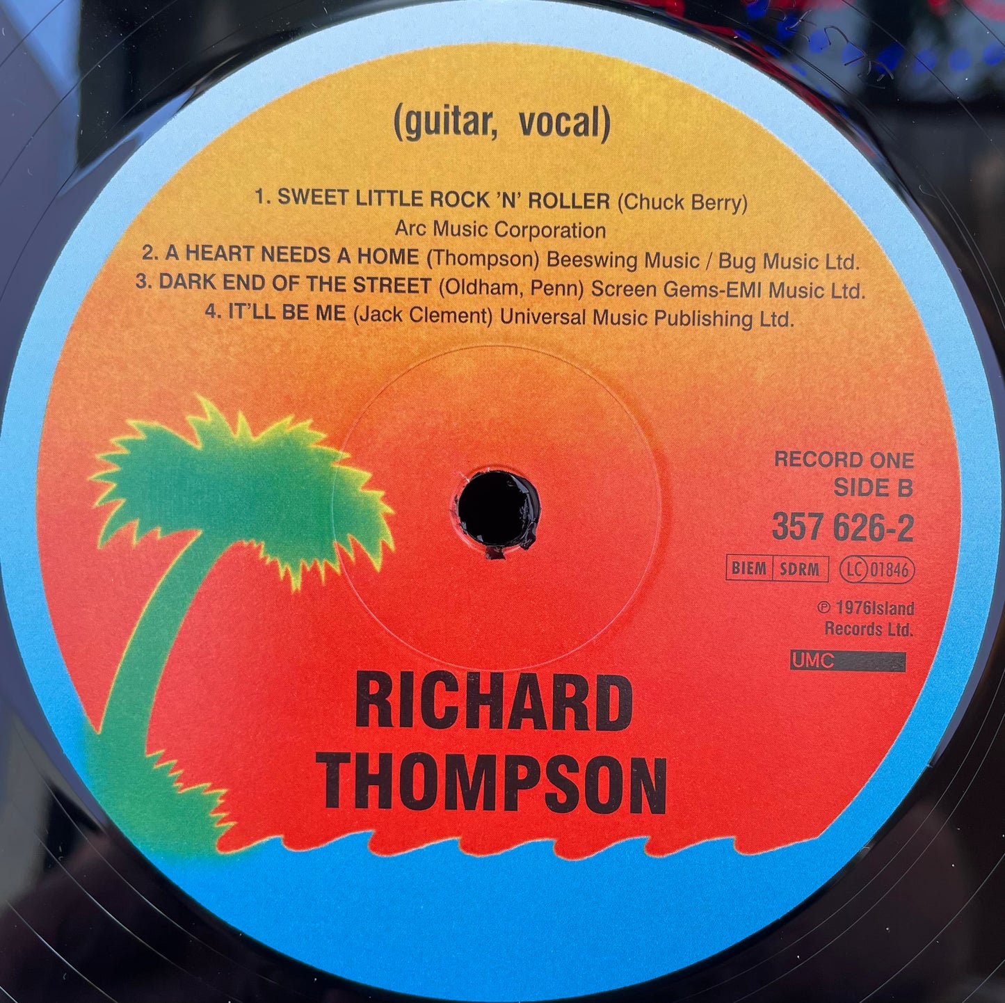 Richard Thompson – (Guitar, Vocal) A Collection Of Unreleased And Rare Material 1967-1976 - USED 180G Vinyl 2LP
