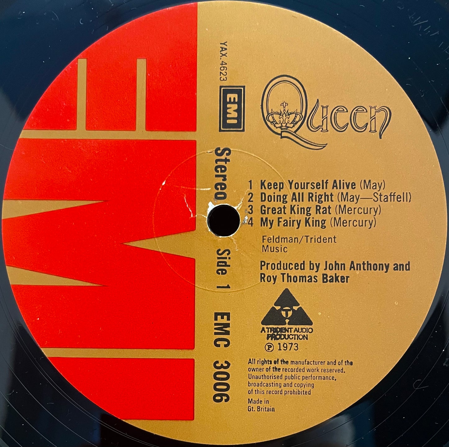 Queen ‎– Queen - USED Vinyl LP