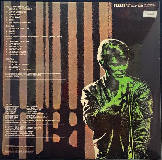 David Bowie – Stage - USED Vinyl 2LP