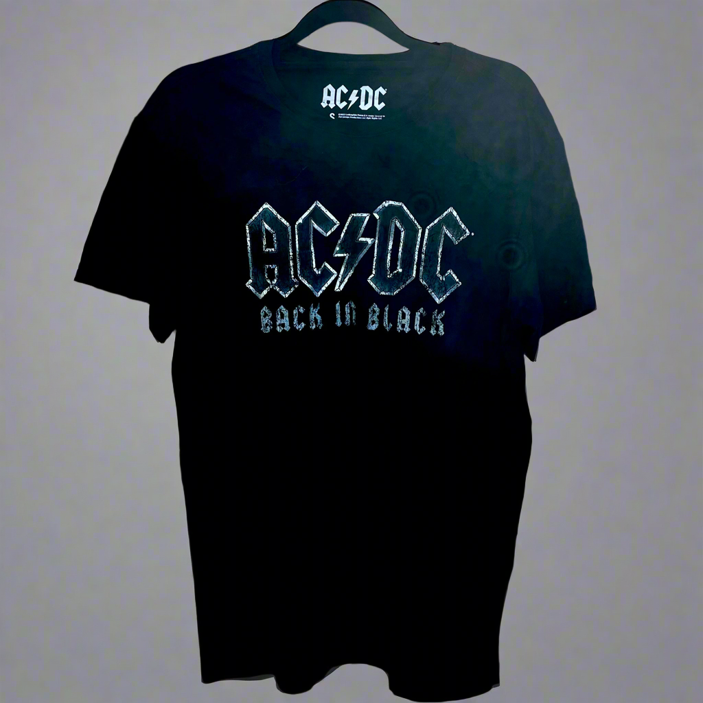 AC/DC - Back In Black - Vintage T-Shirt (S)